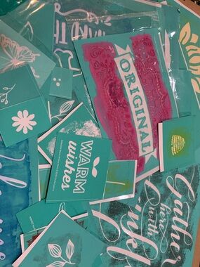 Chalk Couture Mixed Lot of Used & New Transfers